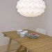RESERVED for CATHARINA  Signature white paper origami lampshade - size XL - hanging