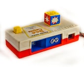Fisher Price Toy Camera 70's, 1970's, Seventies, Vintage, Retro, Kids, Children's, Decor