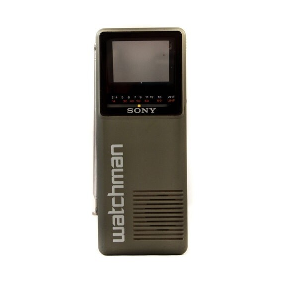 Sony Watchman Vintage Television Portable TV