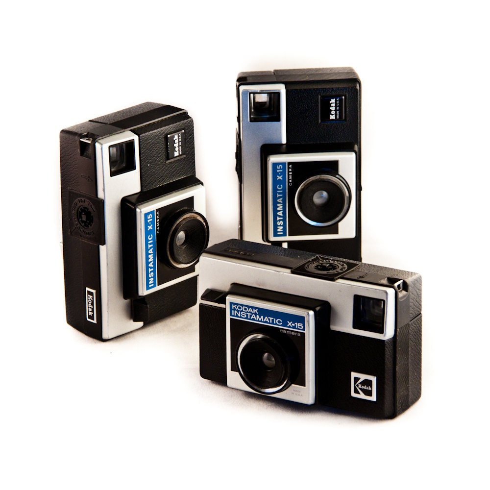 Vintage Camera Lot Instant Collection Photography Equipment, Film, Manual Cameras, Home Decor, Office Decor