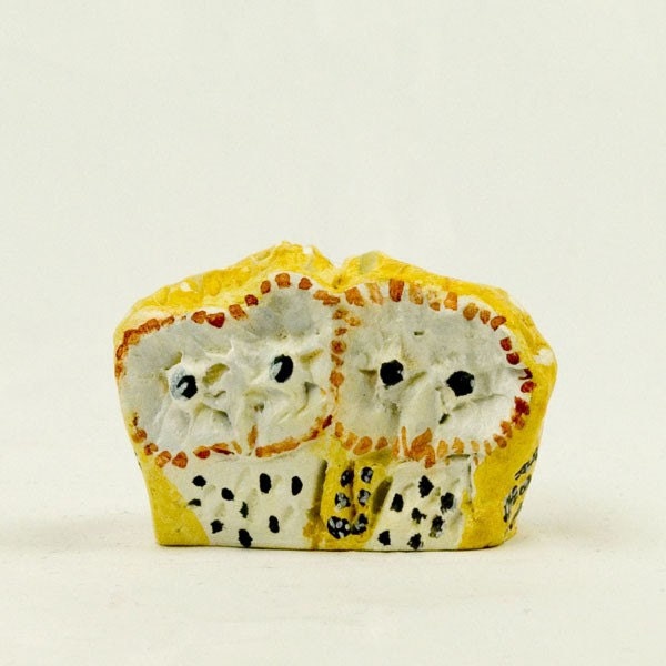 Cuddly Owls  - Hand Sculpted Figurine OOAK