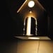 Peek-a-Boo Modern Birdhouse Lamp for Baby Nursery