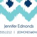 Ikat Enclosure or Calling Cards