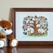 Tree of Life - Woodland Creatures - Nursery Wall Art print 11x14