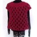 Pink Fuchsia vest shrug bolero wool bulky OOAK hand knitted 4 seasons