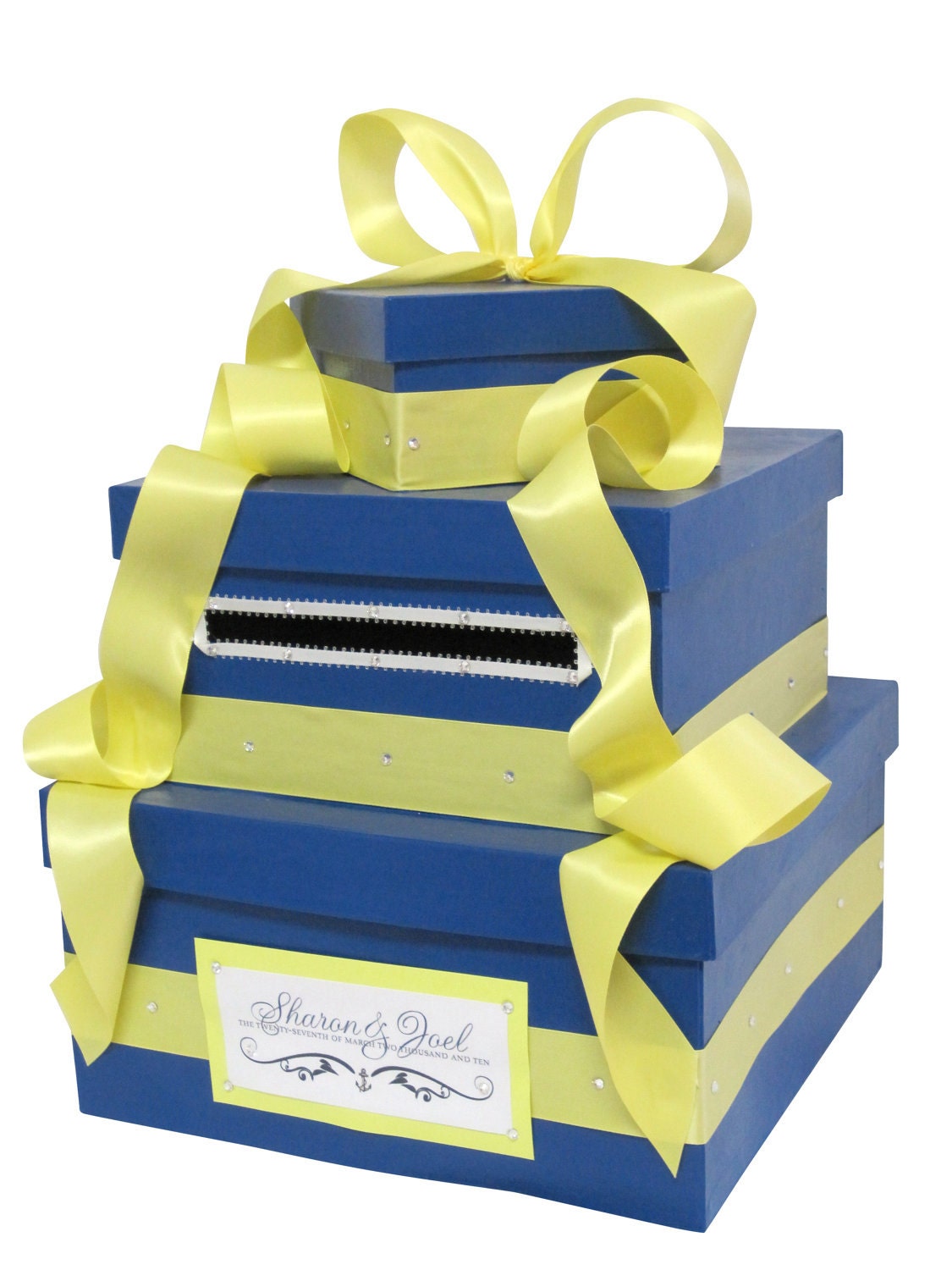 Nautical Wedding Gift Card Box