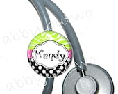 Stethoscope ID Tag  Name Badge Personalized with Your Name