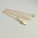 Feather Necklace - Gold Feather Charm . 14K Gold-Filled Chain . Tribal Jewelry . Bohemian