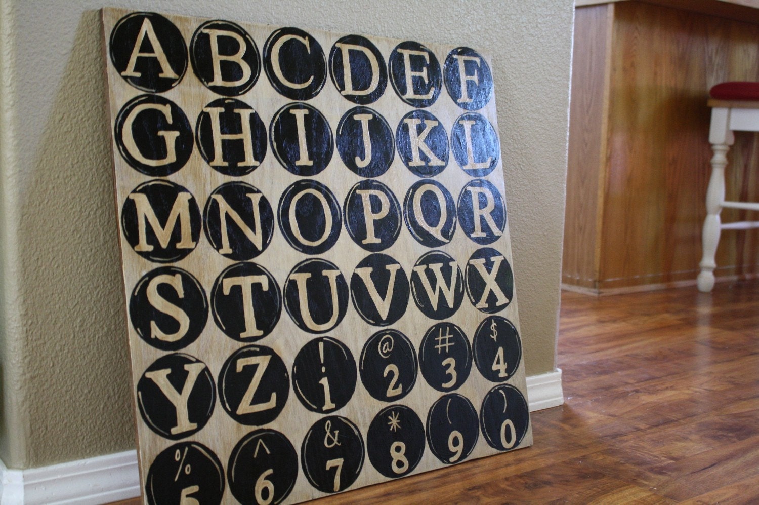 Pottery Barn Inspired Vintage Typewriter Keys