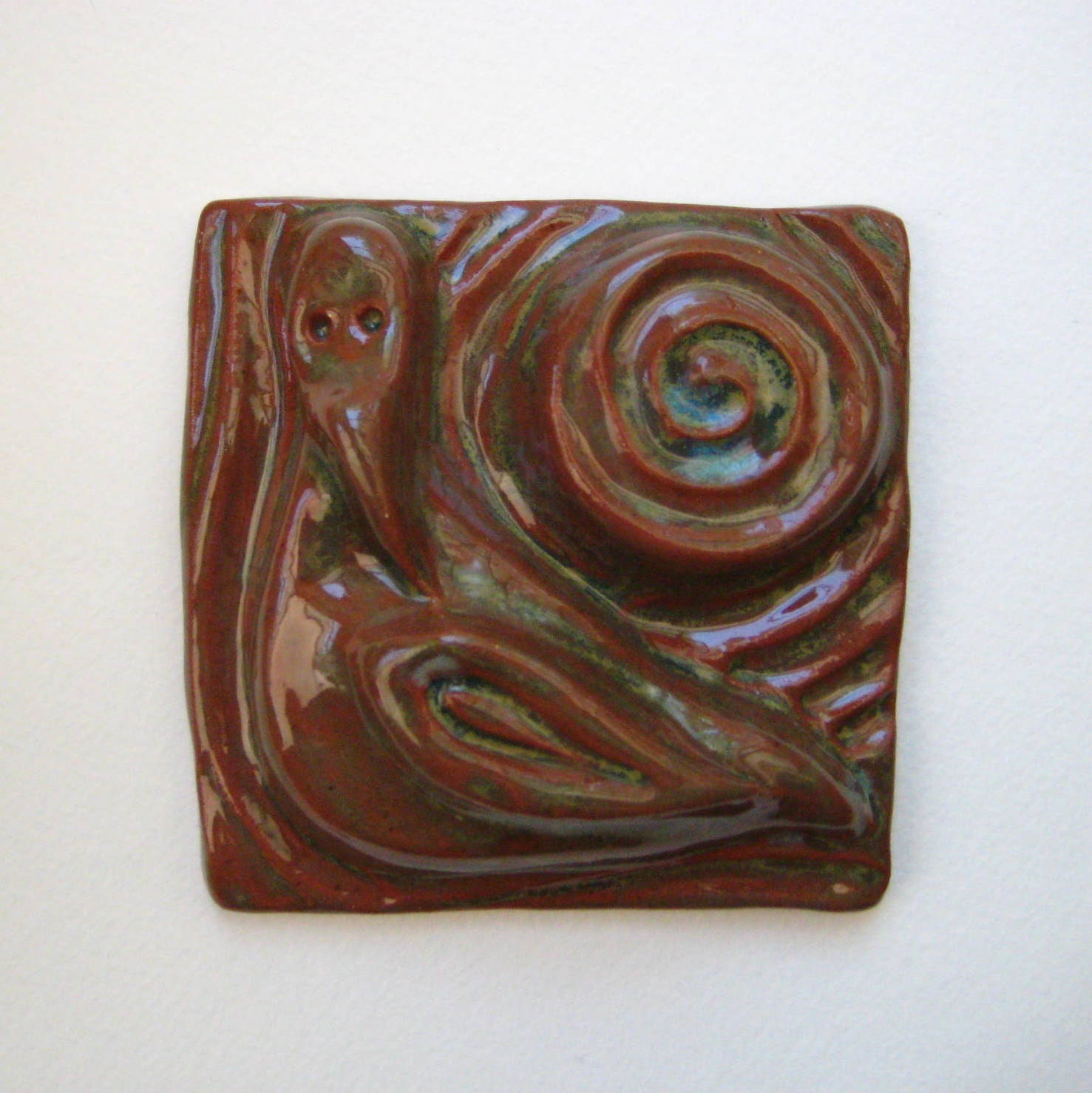 Ceramic Bird Tile