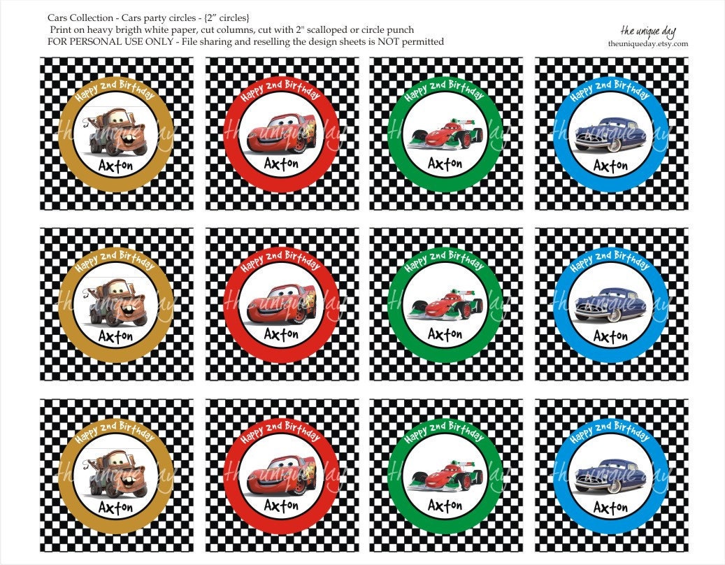 Lightning Mcqueen Stickers