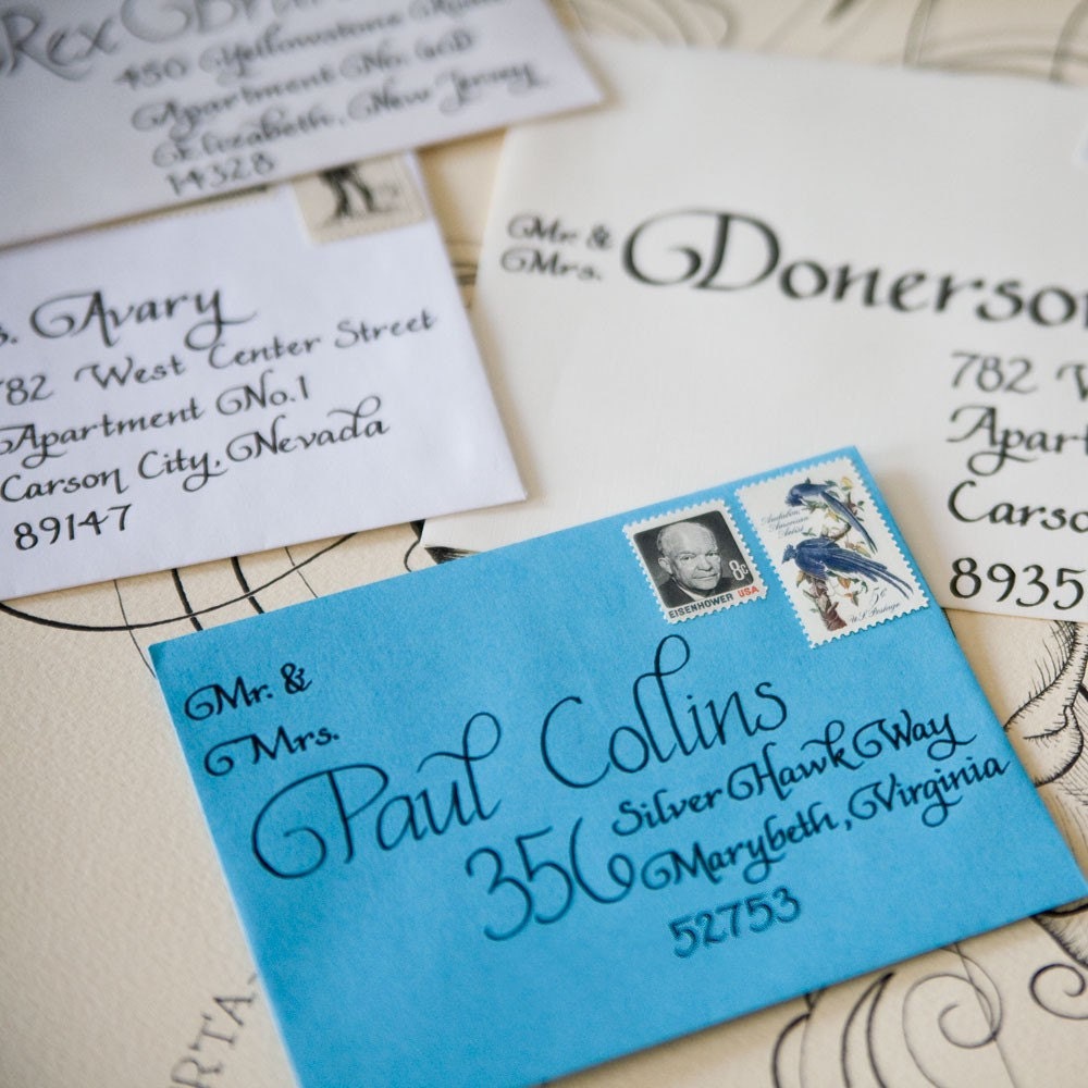 Hand Addressed Envelopes