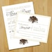 Printable Wedding Invitations, Rustic Wedding Invitations - The Black Cherry Suite, Purchase this deposit to get started