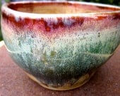 Square Stoneware Bowl - Earth Tones