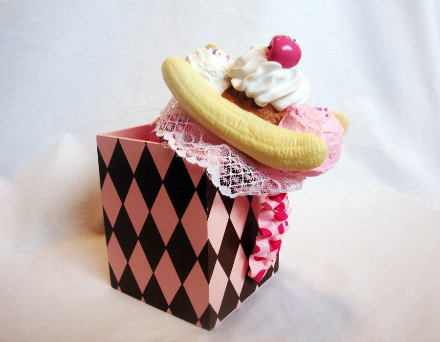 Banana Split Sundae Headband