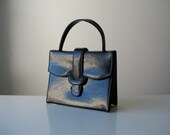 vintage 1960s bag // Black Licorice