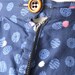 vintage 1950s full skirt // Atomic Blueberry