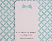 Calling Cards - Tiffany Bow (20)