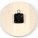 laser cut black wall clock. enchanted forest.whimsical,wood, by snowfawn on etsy