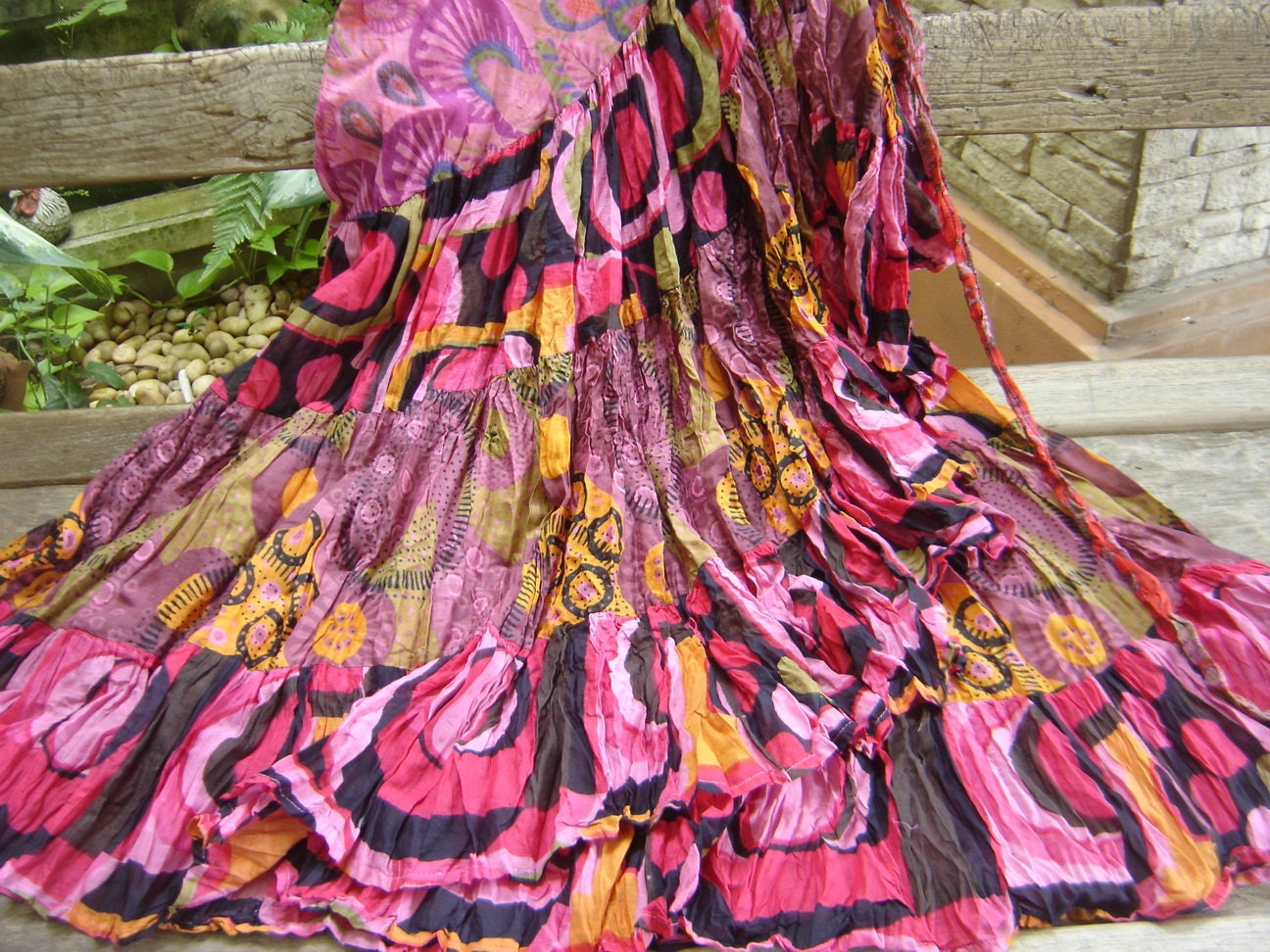 Ariel on Earth Ruffle Wrap Skirt - P0902