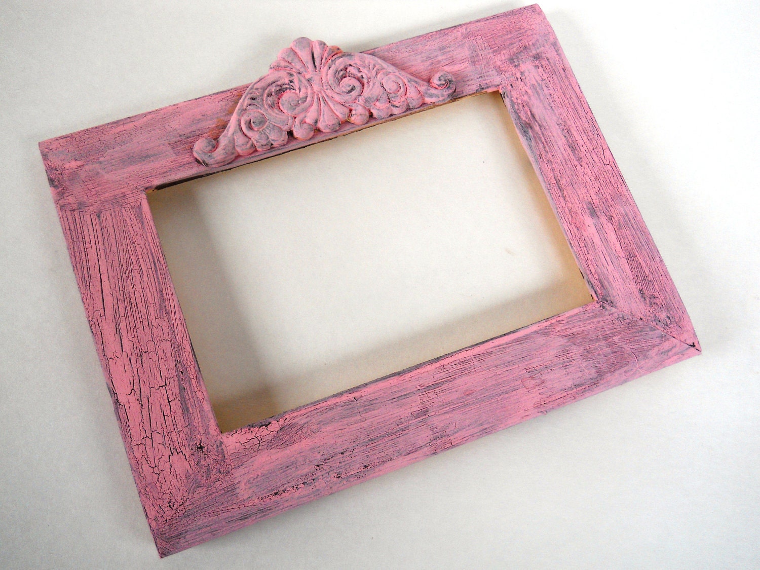 Vintage Style Shabby Chic Pink Photo Picture Frame