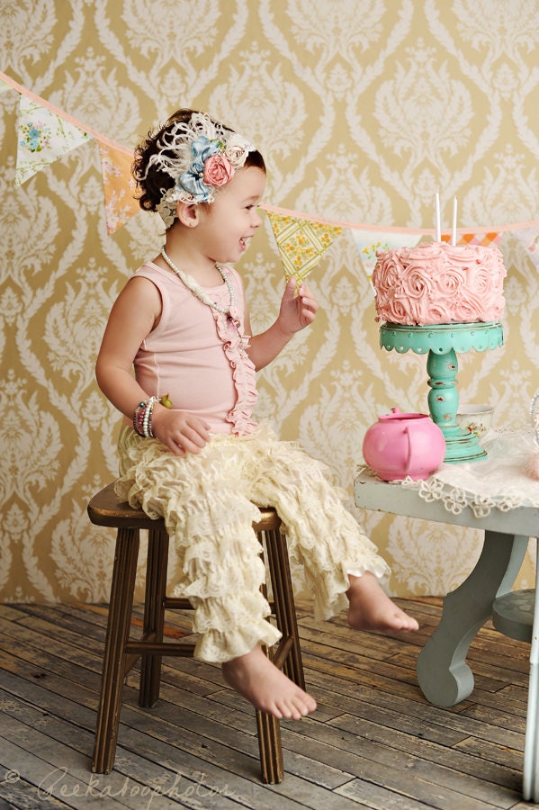 mademoiselle silk bow rosette headband with feathers