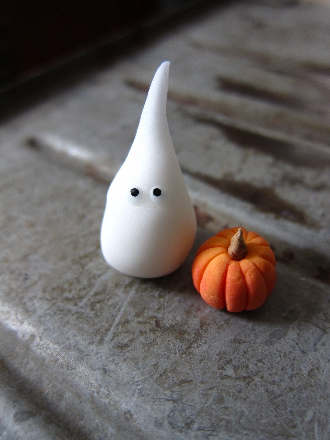 Halloween Ghost Brothers Cupcake Toppers (12 Variety Ghosts plus mini Pumpkins )