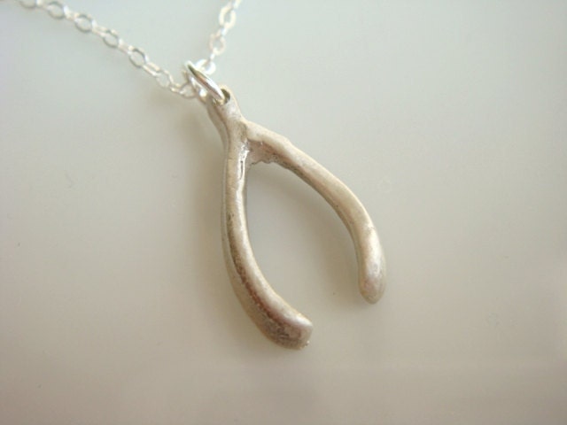 PMC Wishbone in Fine Silver