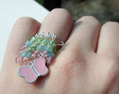 Cha Cha Butterfly Swarovski Crystal Ring