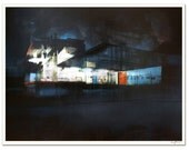 THE ICE DOCKS - Fine art print - 17 x 22" - Signed by the artist