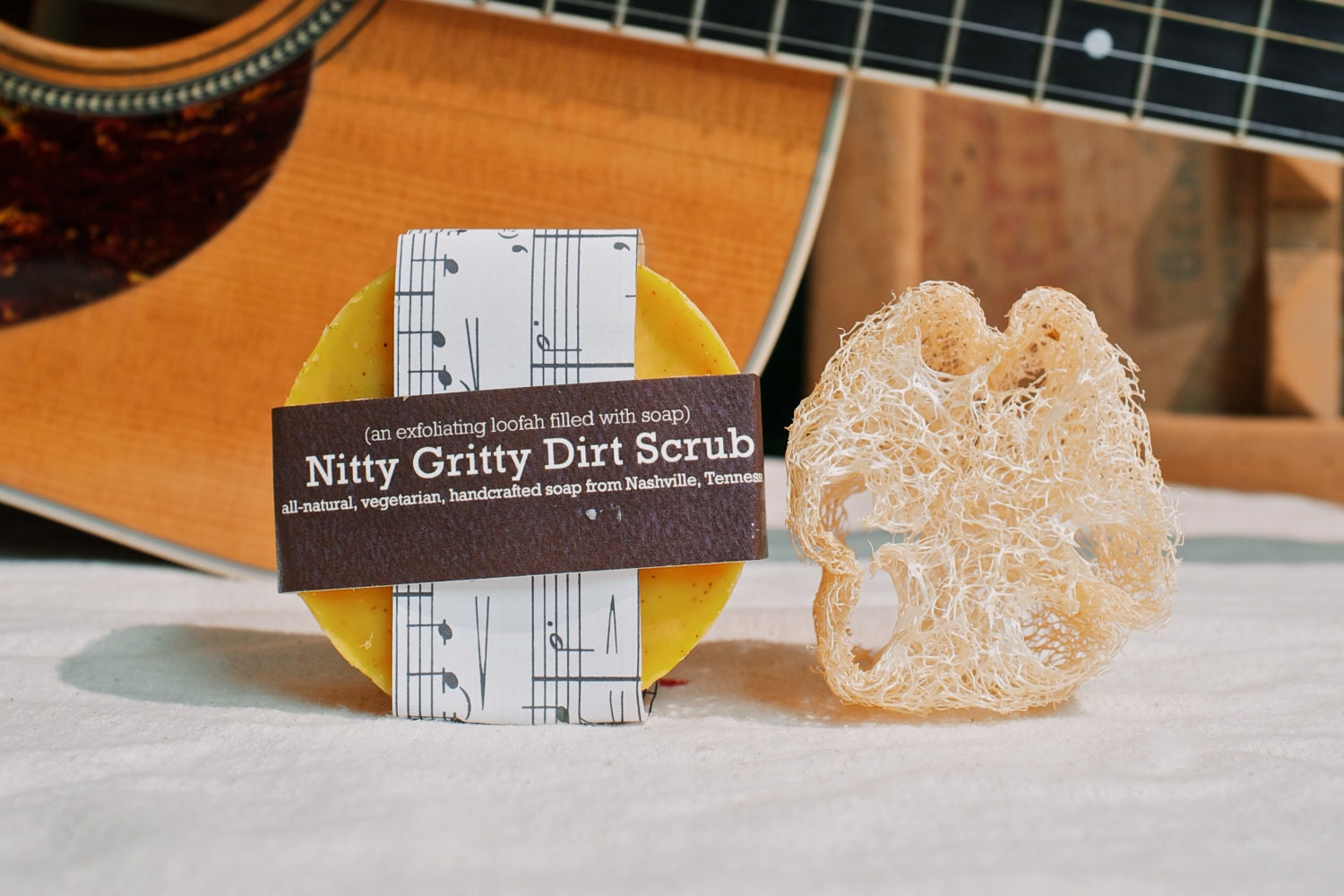 Nitty Gritty Dirt Scrub - Luffa Soap