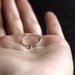 Pyramid . handmade sterling silver pyramid ring