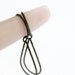 Chandelier . oxidized sterling silver post earrings