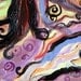 Tree Landscape Original  Painting 16x20 Modern Impressionist Fine Art by Elaine Cory