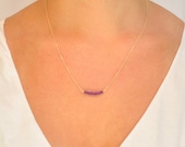 Purple Amethyst Karlie Necklace