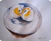 A Mayonegg - Original Watercolor Painting