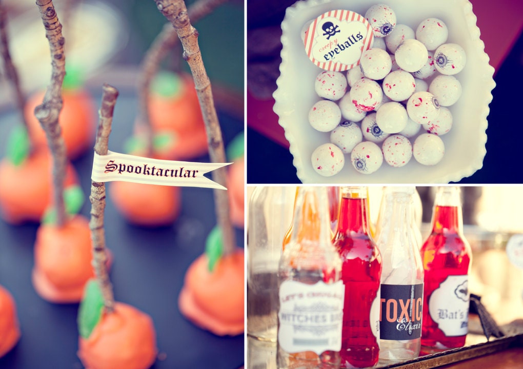 Printable Halloween Party- Spooky & Sweet (50% off)