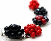 Vintage earring bracelet, one of a kind KATIPO  Free international shipping - DotStitch