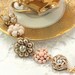Vintage bracelet recycled FAIRY FLOSS Free worldwide shipping