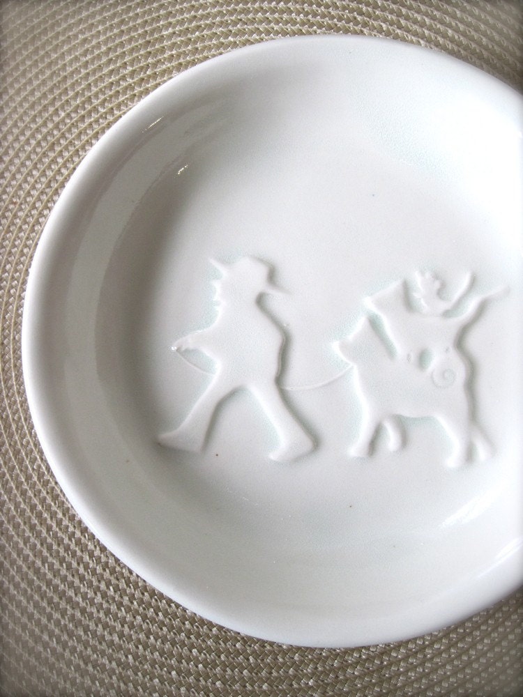 Father's Day Gift - Dad's The Boss-Porcelain Bowl