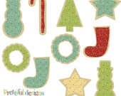 Christmas Sugar Cookies Clip Art - Christmas Morning (172) Il_170x135