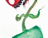 Piranha Plant - Matte Print - 13"x19"