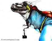 Dinothor - Matte Print - 8"x11"