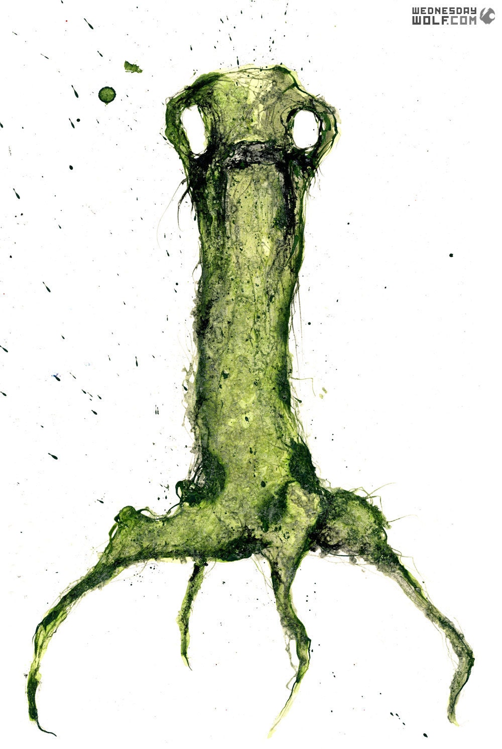 Creeper - Matte Print - 8"x11"