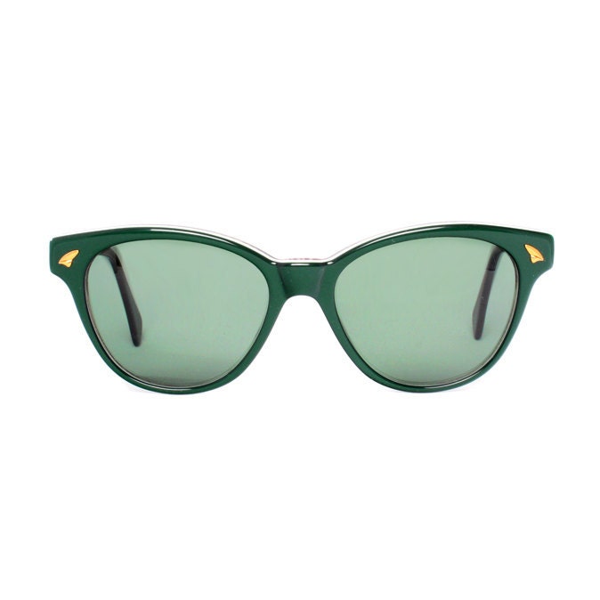 Bonny verde wayfarer Vintage Sunglasses
