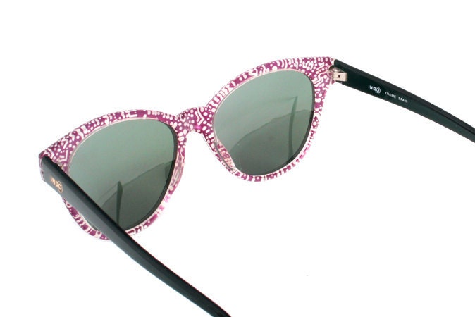 Bonny verde wayfarer Vintage Sunglasses