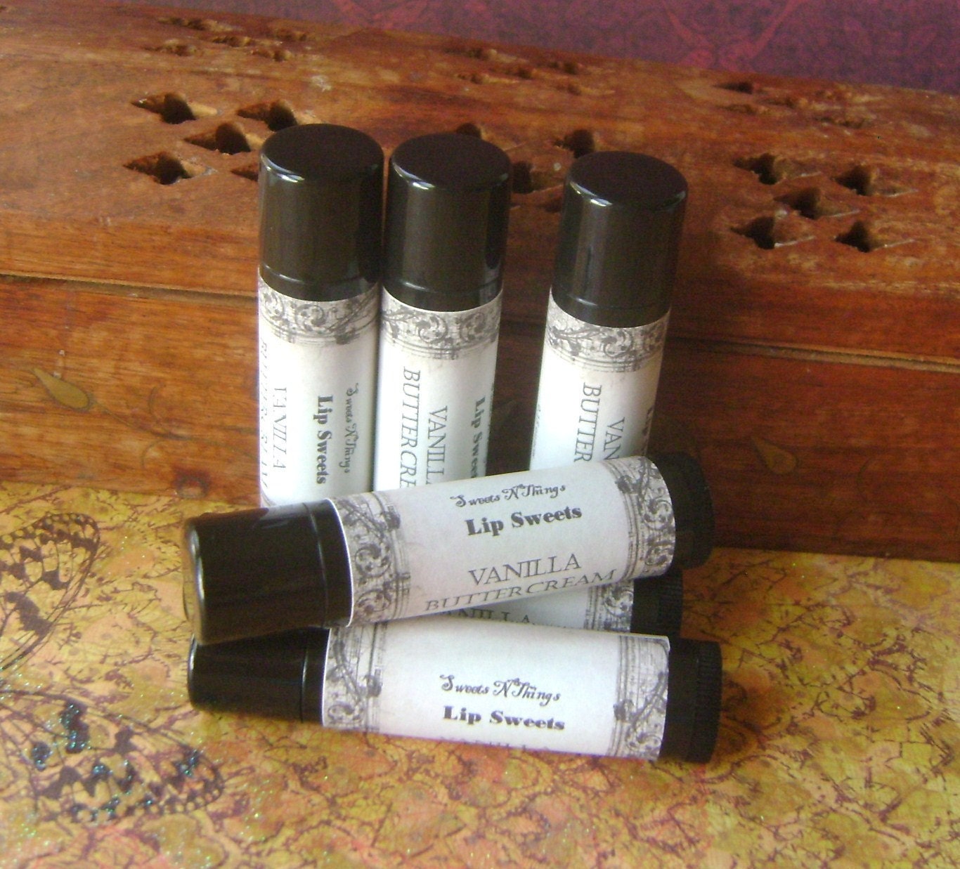 Vanilla Buttercream Lip Balm, Shea and Cocoa Butter