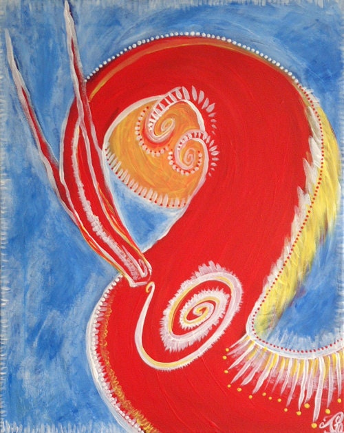 Original Painting - Leviathan - only available for purchase inside of the Netherlands