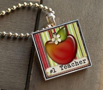 Teacher Pendant Necklace