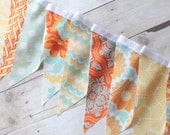 Bunting Flag, Spring Colors, Photo Prop, Wedding, Celebration Flag, Joel Dewberry Heirloom